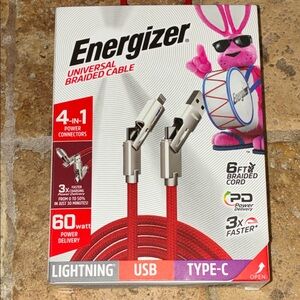 Energizer Universal 4-In-1 Power connector charger